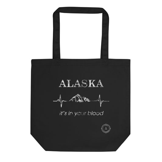 Alaska It's In Your Blood Eco Tote Bag