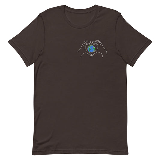 Earth Day 2022 Brown T-Shirt - Poised Wanderer