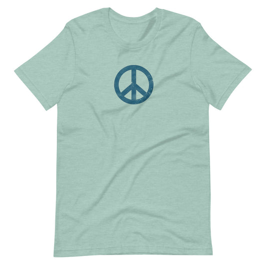 Distressed Peace T-Shirt - Poised Wanderer