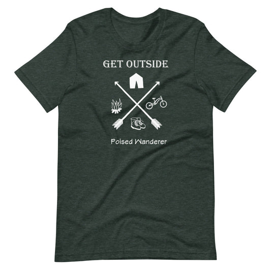 Get Outside T-Shirt - Poised Wanderer