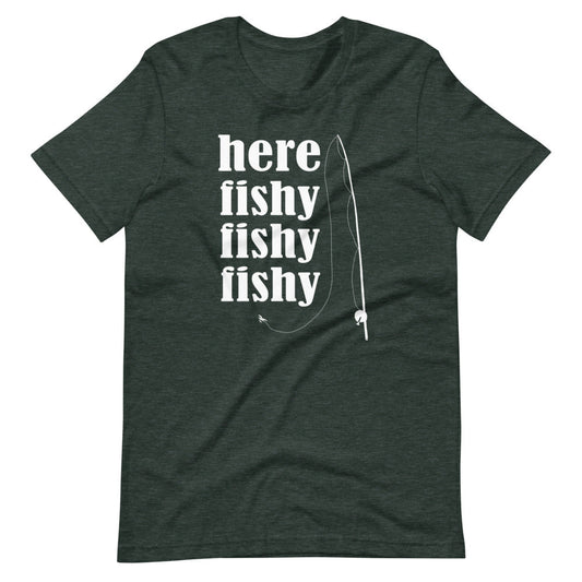 Here Fishy T-Shirt - Poised Wanderer