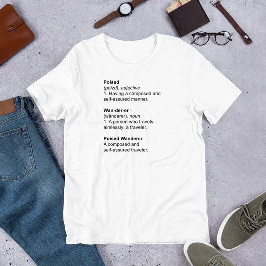 Poised Wanderer Definition Short-Sleeve T-Shirt - Poised Wanderer