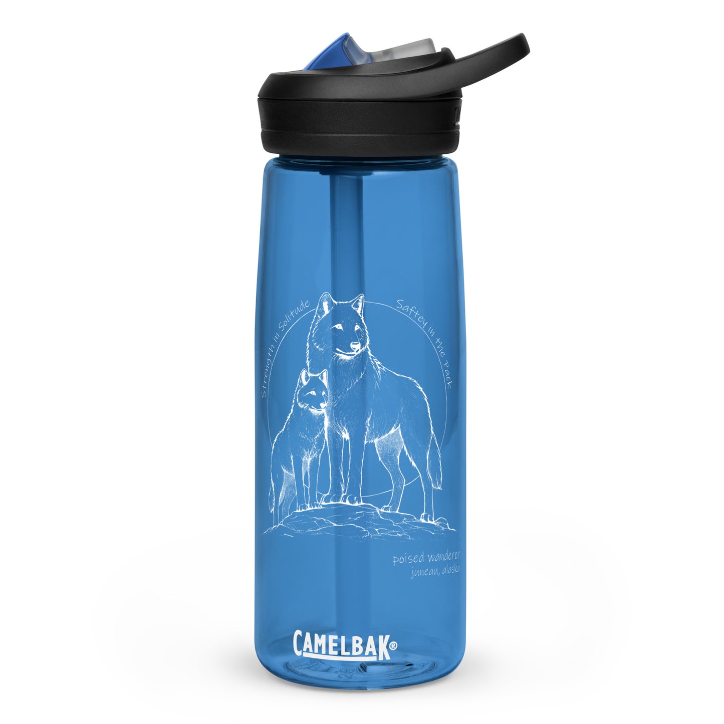 Safety in the Pack Sports Water Bottle