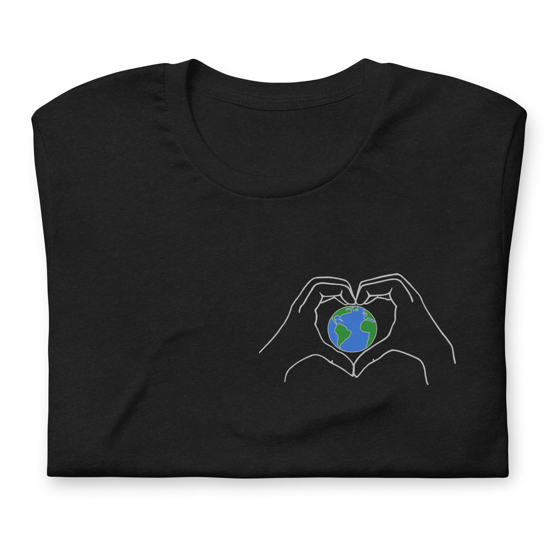 Earth Day 2022 Black Heather T-Shirt - Poised Wanderer