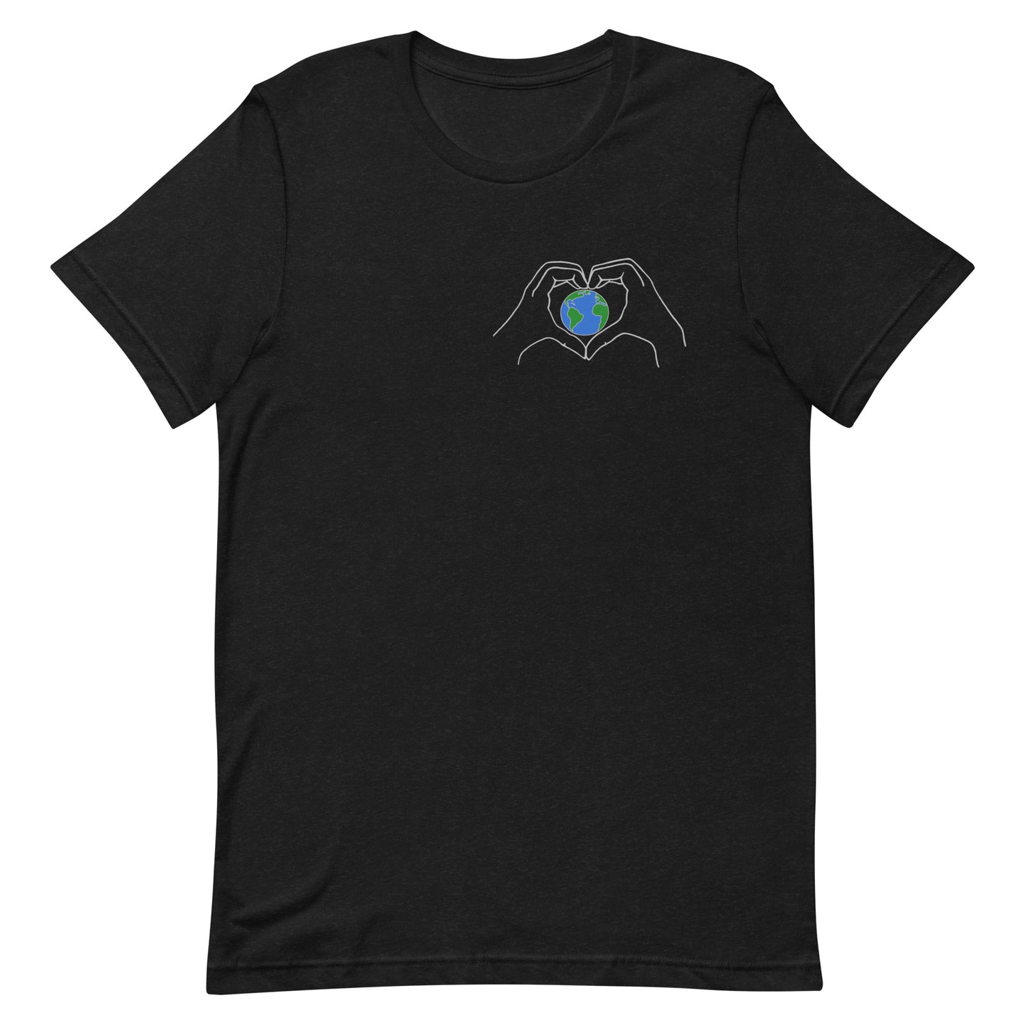 Earth Day 2022 Black Heather T-Shirt - Poised Wanderer