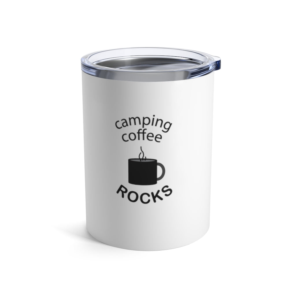 Camping Coffee Rocks - Tumbler - Poised Wanderer