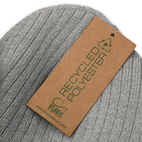 Talons Gray Recycled Cuffed Beanie - Poised Wanderer