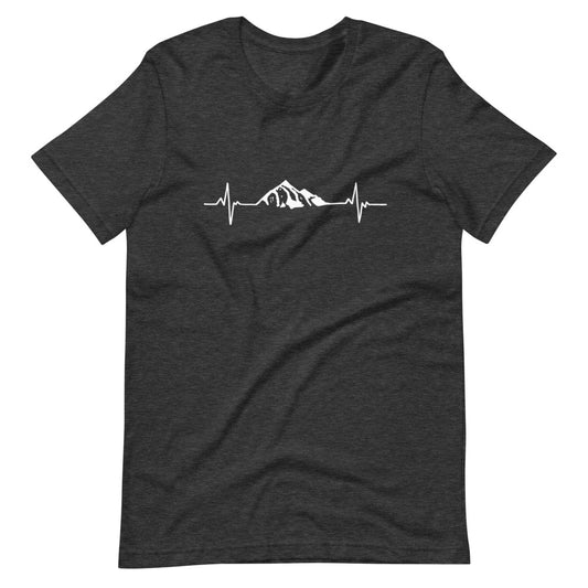 In Your Blood Dark Grey Heather T-Shirt - Poised Wanderer